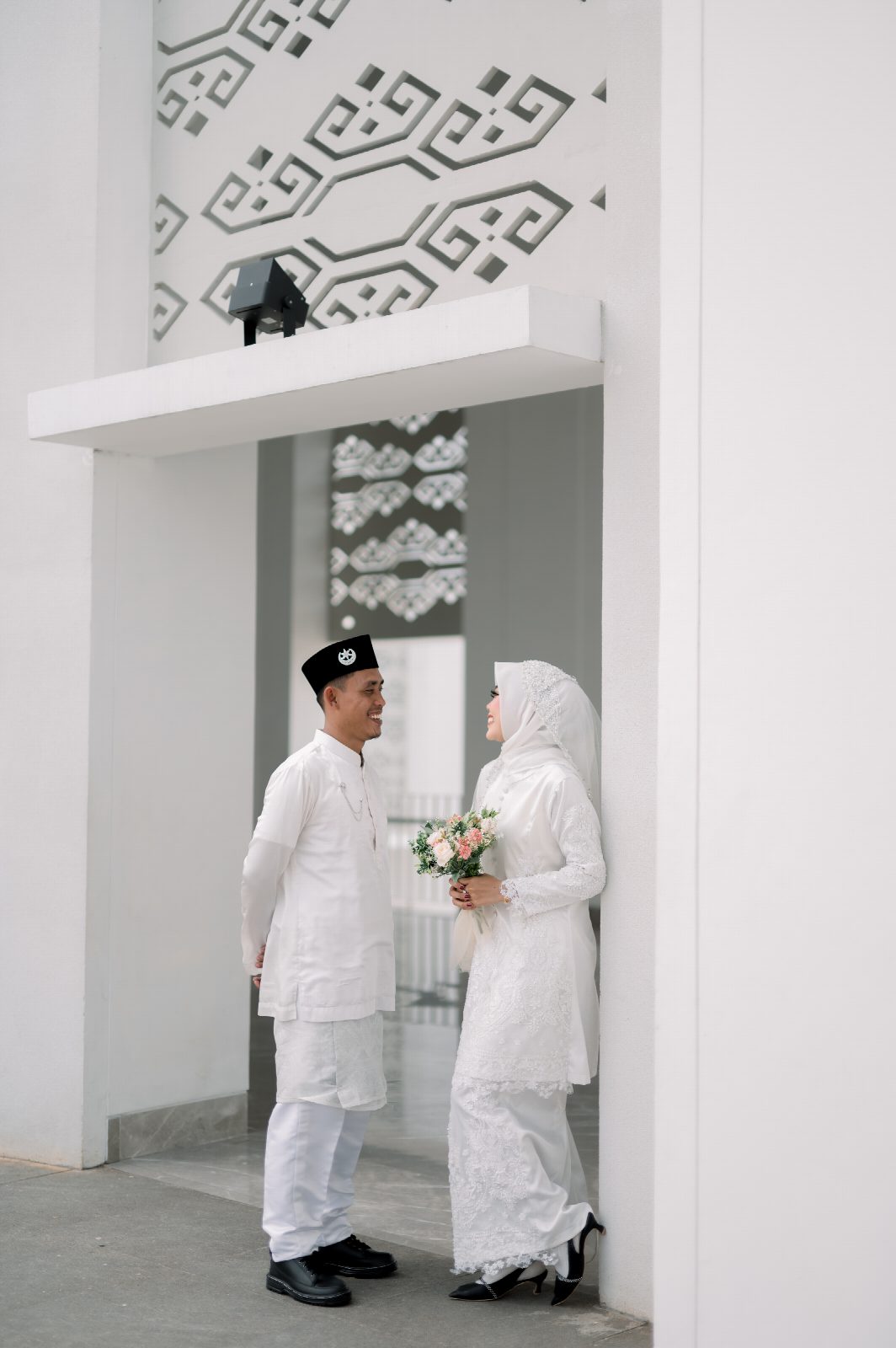 Sesi foto wedding pasangan pengantin